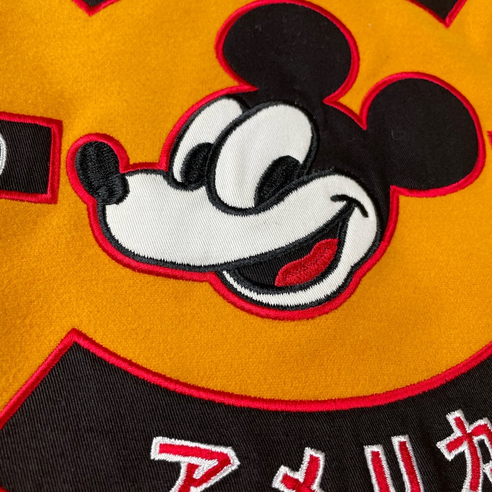Disney X Forever 21 Disney Mickey Mouse Original Varsity Jacket Women’s SZ SMALL - Picture 16 of 16